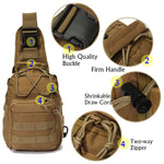 Military Grade Tactical Sling Shoulder/Chest Bag - Exiles Tactical
